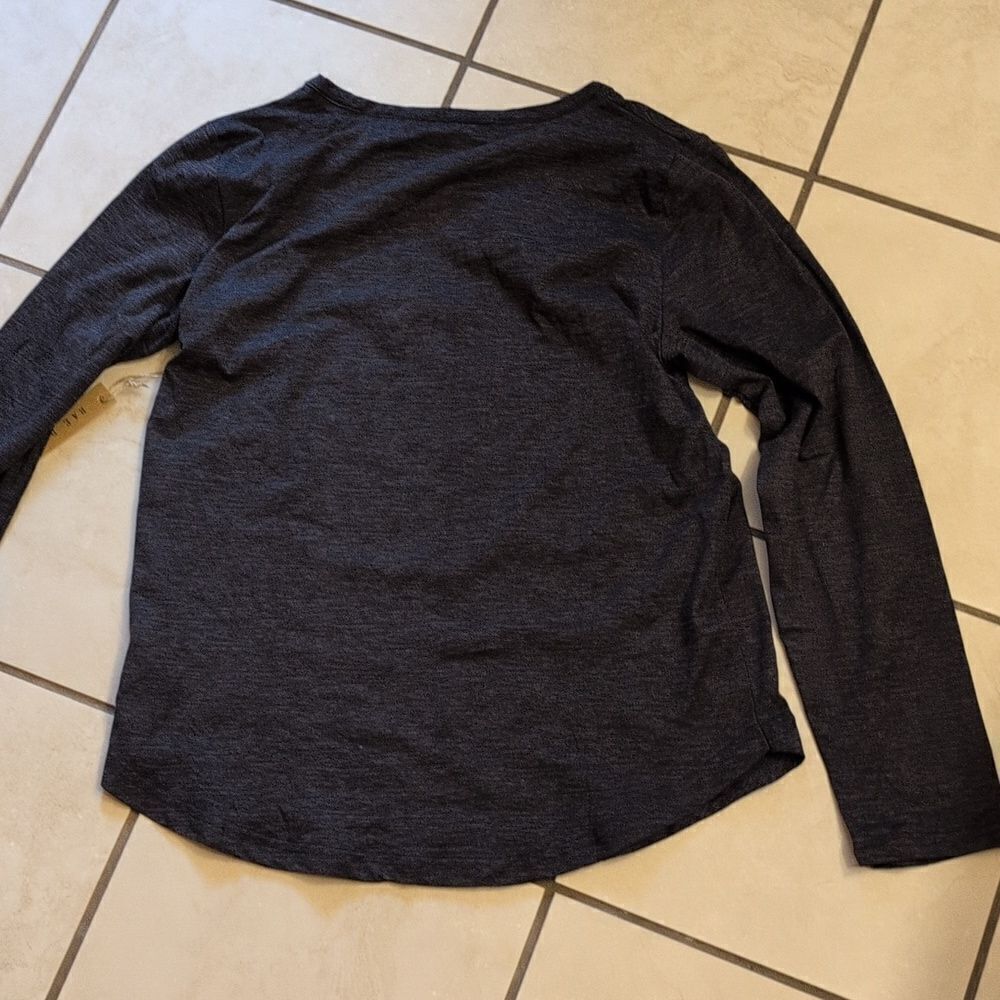 NWT Rae Dunn Hocus Pocus Halloween long sleeve dark grey size L - Picture 8 of 8
